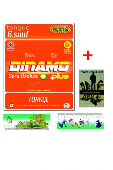 Tonguç 6.Sınıf Dinamo Türkçe Soru Bankası Plus ürün görseli 1