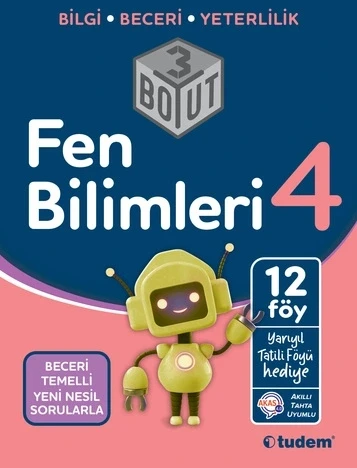 Üç Boyutlu Soru Bankası 4. Sınıf Fen Bilimleri ürün görseli 1