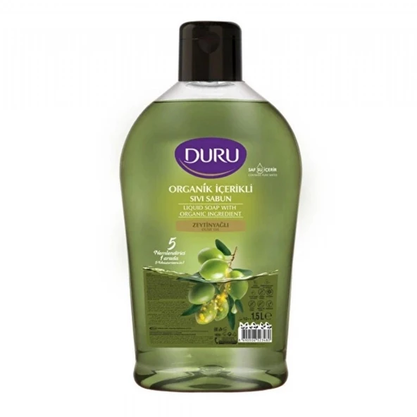DURU S.SABUN 1,5LT ZEYTINYAGLI ürün görseli 1