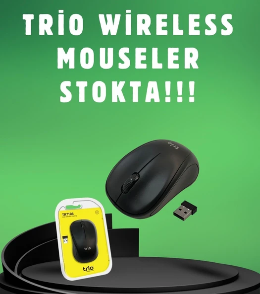 TRİO TR-7106 WIRELESS MOUSE (M-59-60) ürün görseli 1