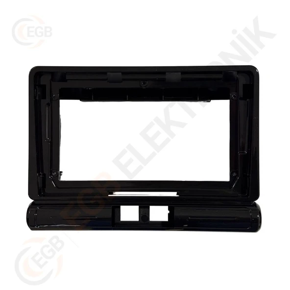 CITROEN C3 2021-2023 CR502B ÇERÇEVE SİYAH 9" (RS-042) ürün görseli 1