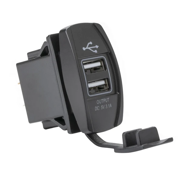 IC-266-C-3 MARİN TİP 2'Lİ USB 5V 3.1A 12-24V ürün görseli 1