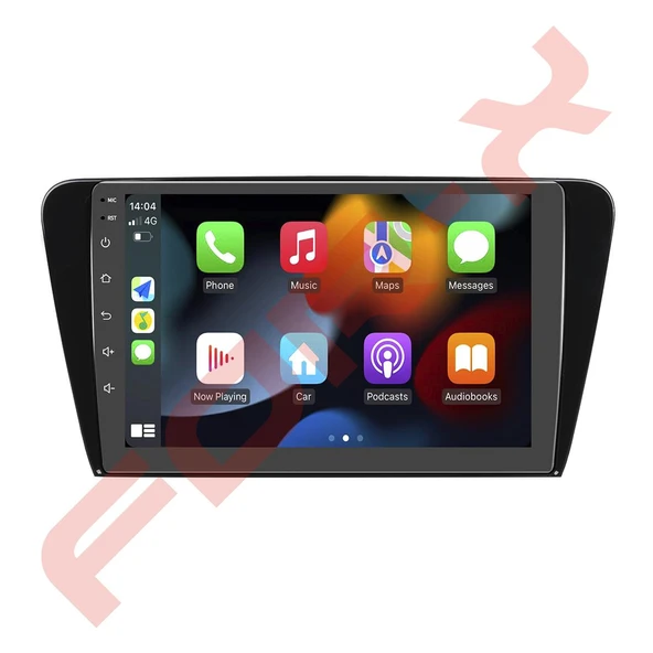 OTO TABLET ÇERÇEVE SKODA OCTAVIA 2015 10.1' PIANO BLACK TAC-353 ürün görseli 1