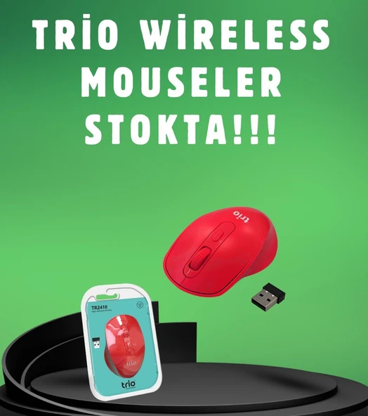 TRİO TR-2410 WIRELESS MOUSE (M-29-36-37-38-48-49) ürün görseli 1