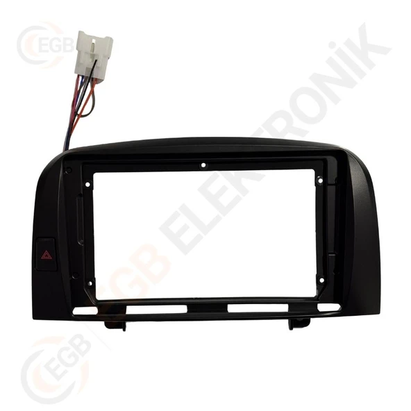 Hyundai Sonato 2004-2008 CR256B ÇERÇEVE SİYAH 9' (RS-002) ürün görseli 1