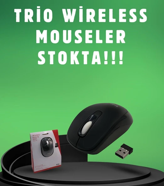 TRİO TR-2000 WIRELESS MOBILE MOUSE (M-57) ürün görseli 1