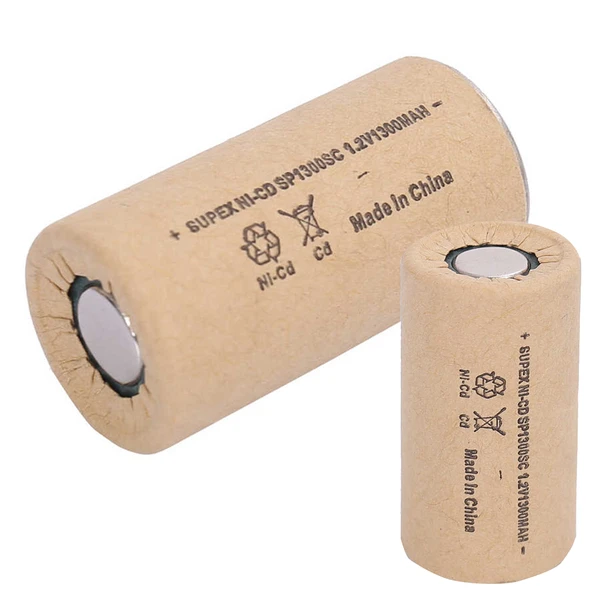 SUPEX SP1300SC 1.2V NI-CD 1300MAH TEKLİ SÜPÜRGE - MATKAP ŞARJLI PİLİ ürün görseli 1
