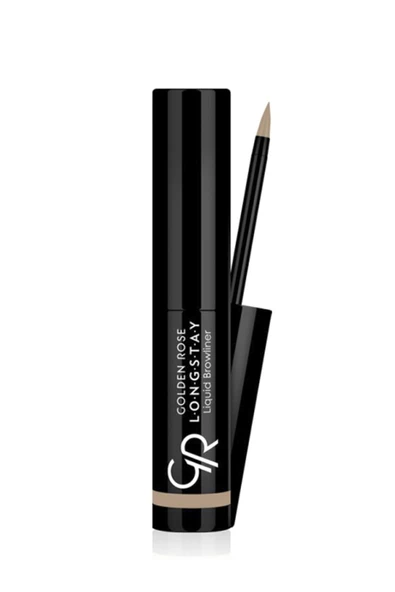 Golden Rose Longstay Liquid Browliner No: 01 - Uzun Süre Kalıcı Likit Kaş Şekillendirici - 8691190607012 ürün görseli 1
