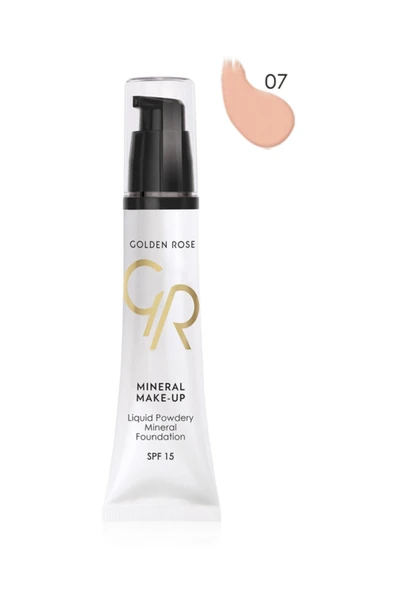 Golden Rose Mineral Fondöten Spf 15 No: 07 35 ml 8691190101879 ürün görseli 1