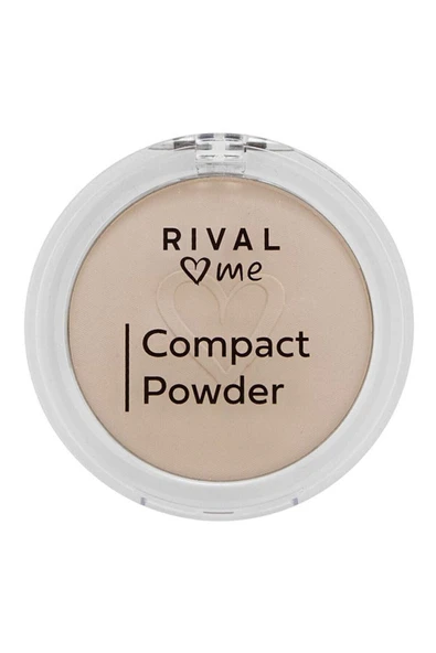 Rival Loves Me Kompakt Pudra No:01 Porcelain Pudra10 gr ürün görseli 1