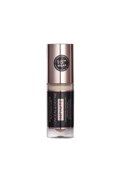 MAKEUP REVOLUTION Kapatıcı - Conceal&define Infinite Concealer C6 ürün görseli 1
