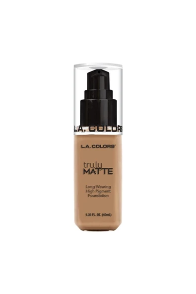 L.A Colors La Colors Truly Matte Fondöten-sand 40ml ürün görseli 1