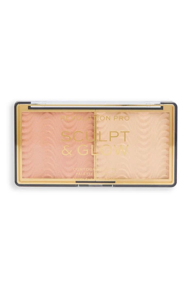 Revolution Pro Highlighter Sculpt & Glow Palette Light Medium 8 gr ürün görseli 1