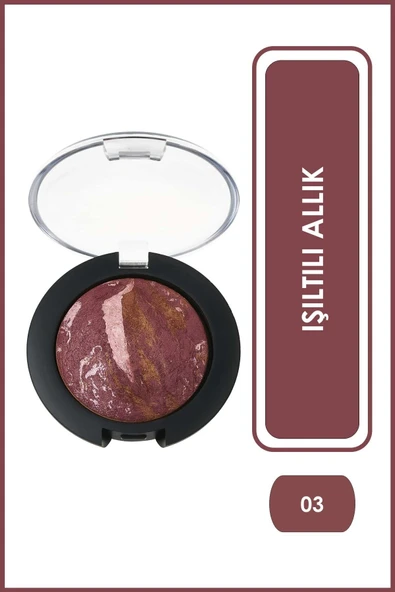 Golden Rose Baked Blush On 03 Fırınlanmış Allık 4 g ürün görseli 1