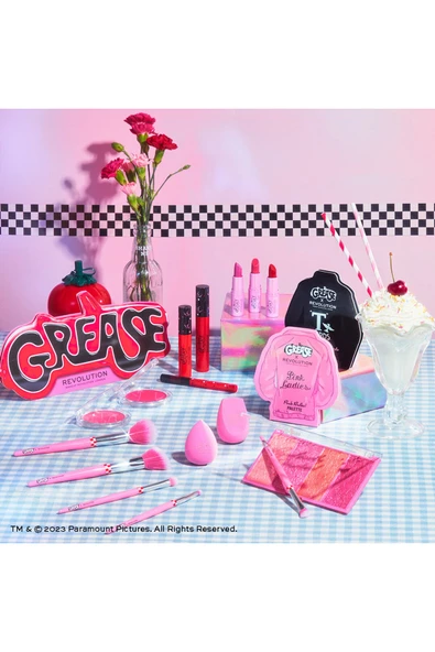 Revolution X Grease Rizza Krem Allık Pink Lady - Resim 5