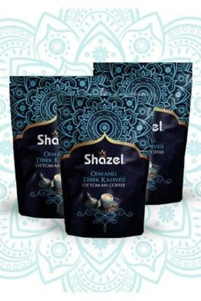 Shazel Osmanlı Dibek Kahvesi 3 Adet x 200 gr ürün görseli 1