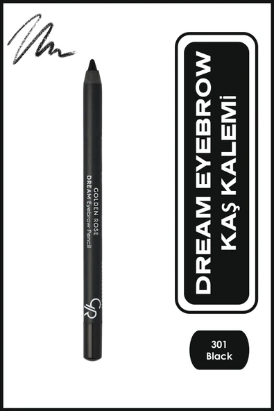 Golden Rose Dream Eyebrow Kaş Kalemi 301 Shea Yağı ve Aloe Vera Özlü 1,6 g ürün görseli 1