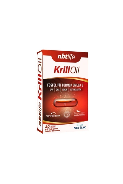 Nbt Life Krill Oil 30 Kapsül ürün görseli 1
