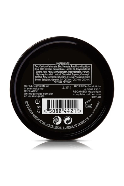 Max Factor Kompakt Pudra - Creme Puff Powder Compact 41 Medium Beige 50884384 - Resim 3