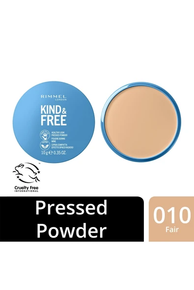 RIMMEL LONDON Pudra Kind Free Powder Fair No:010 ürün görseli 1