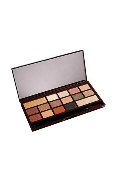 I HEART REVOLUTION 24k Gold Sıcak Tonlar 16'lı Chocolate Far Paleti ürün görseli 1
