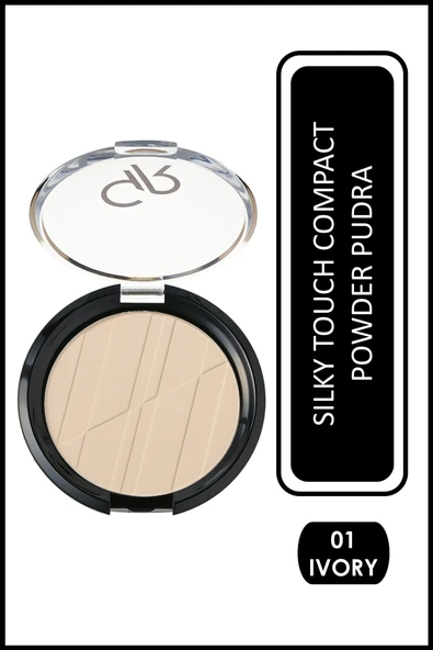 Golden Rose Silky Touch Compact Powder 01 Kompakt Pudra 12 g ürün görseli 1