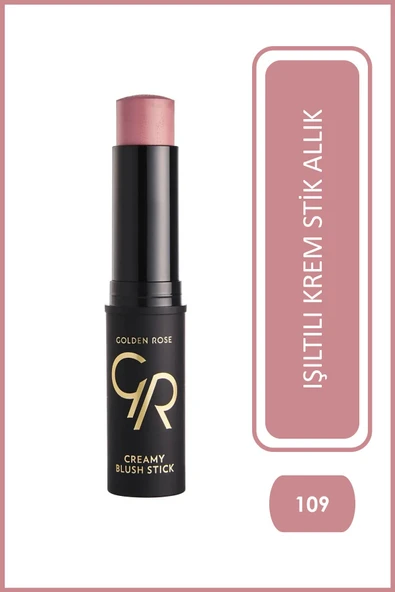Golden Rose Creamy Blush Stick 109 Stik Allık 10,5 g ürün görseli 1