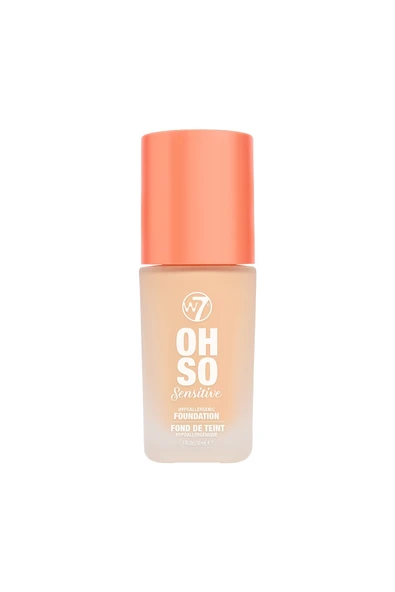 w7 Oh Be Sensitive Fontdöten Fresh Beige ürün görseli 1