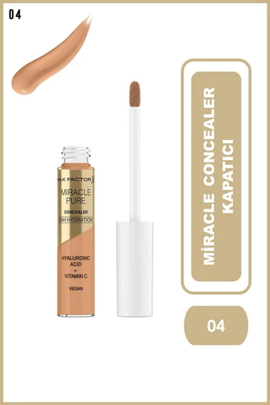 Max Factor Kapatıcı Miracle Pure Concealer No:4 ürün görseli 1