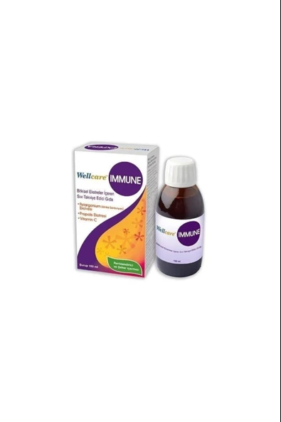 Wellcare Immune Şurup 150 ml ürün görseli 1