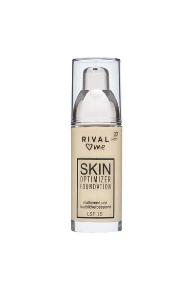 Rival Loves Me Skin Optimizer No:02 Ivory Fondöten  30 ml 4305615704050 ürün görseli 1