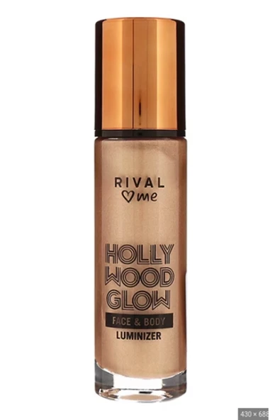 ROSSMANN Rıval Loves Me Hollywood Glow Face&body Lumınızer - Hollywood Isiltisi Yuz Ve Vucut Aydinlatici ürün görseli 1
