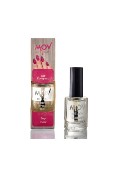 MOV Oje Koruyucu Top Coat 12ml ürün görseli 1