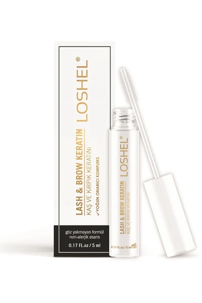 LOSHEL Lash & Brow Keratin Kompleks Kaş Ve Kirpik Keratini 5 Ml ürün görseli 1