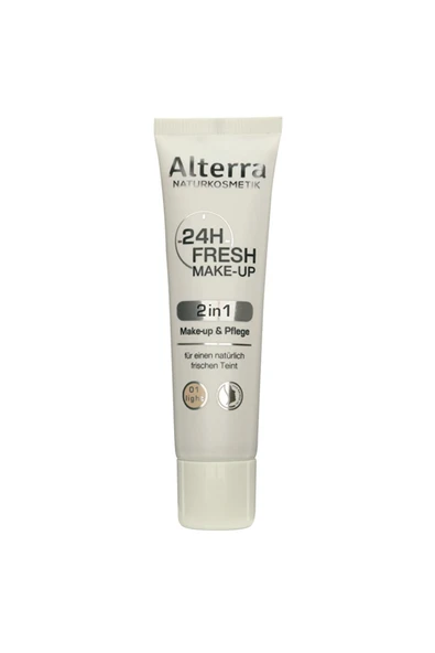 Alterra Fondöten 24 Fresh 01 Light 30 ml ürün görseli 1