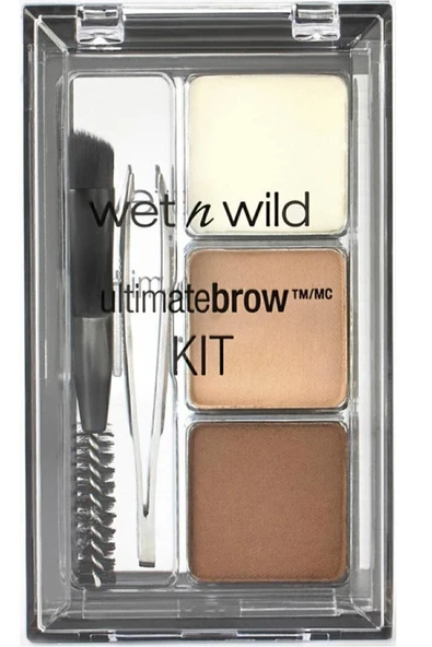 WET N WİLD Ultimate Brow Kit Kaş Seti - Soft Brown ürün görseli 1