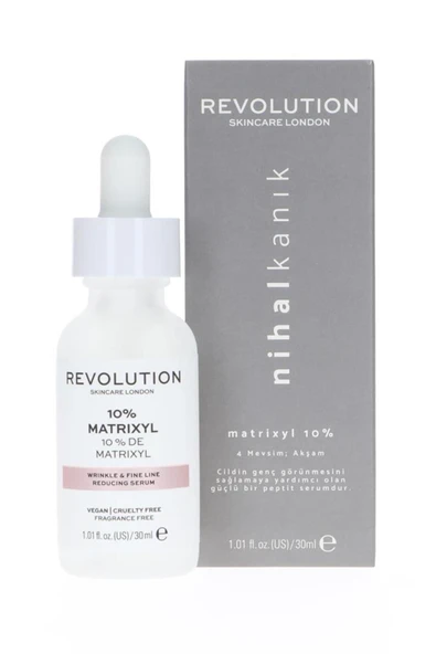 REVOLUTİON SKİNCARE Revolutıon X Nıhal Kırıs. Serumu 10% Matrıxyl 30ml ürün görseli 1
