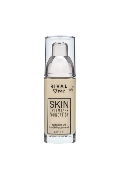 Rival Loves Me Optimizer No:03 Sand 30 ml Fondöten ürün görseli 1