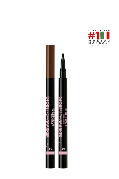 Deborah Milano 24 Ore Eyebrow Marker Kaş Kalemi No:02_lıght Brown ürün görseli 1