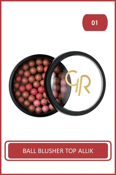 Golden Rose Ball Blusher 01 Top Allık 27 g ürün görseli 1