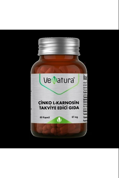 Venatura Çinko L-Karnosin 30 Kapsül ürün görseli 1