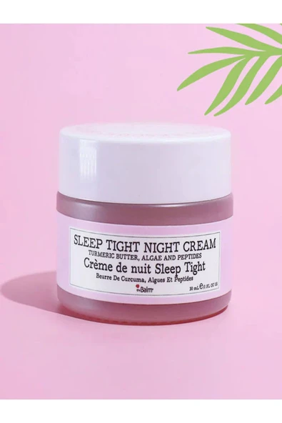 the balm Gece Kremi Sleep Tight Night Cream Peptitler + Zerdeçal Tereyağı içerikli ürün görseli 1