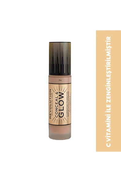 Revolution Conceal And Glow Fondöten F4 ürün görseli 1