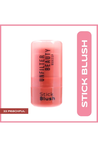 Unfilter Beauty Stick Allık 22 Peachful ürün görseli 1