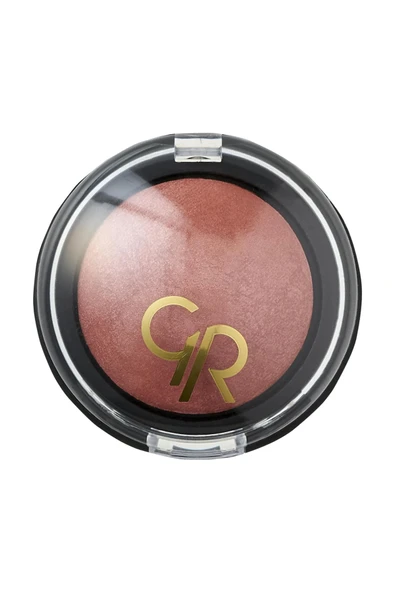 Golden Rose Baked Blush On No: 12 - Işıltılı Allık - 8691190540753 ürün görseli 1