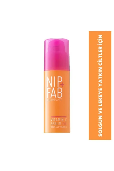 NIP+FAB Vit C Serum Solgun Ve Lekeye Yatkın Ciltler Için C Vitaminli Serum ürün görseli 1