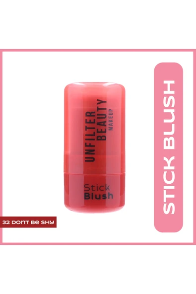Unfilter Beauty Stick Allık 32 Don'T Be Shy ürün görseli 1