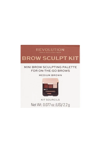 Revolution Brow Sculpt Kit Medium Kaş Kiti ürün görseli 1