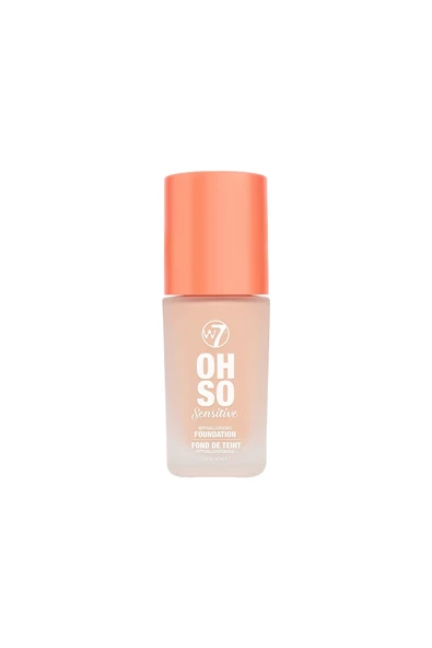 w7 Oh Be Sensitive Fondöten Natural Beige ürün görseli 1