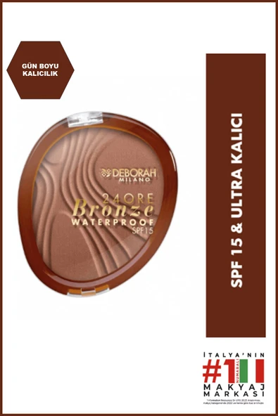 Deborah 24ore Bronzlaştırıcı No. 02 Medium Rose 8009518364910 ürün görseli 1